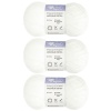 Пряжа Люблю Вязать 'Молочный хлопок' (Milk Cotton) 50г 85м (50% хлопок, 50% молочный акрил) (64 белый)