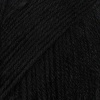Пряжа Люблю вязать 'Шерстяная' 100гр 165м (75% шерсть, 25% нейлон) (990 черный)