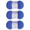 Пряжа Люблю Вязать 'Молочный хлопок' (Milk Cotton) 50г 85м (50% хлопок, 50% молочный акрил) (55 ярко-синий)
