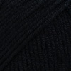 Пряжа Люблю Вязать 'Молочный хлопок' (Milk Cotton) 50г 85м (50% хлопок, 50% молочный акрил) (21 черный)